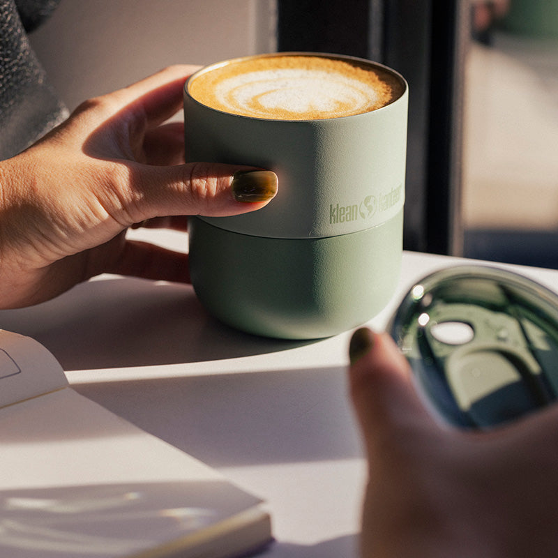 8oz-rise-lowball-tumbler-d2 8oz_rise_lowball_iceberg_coffee_espresso_sun_slide_lid_closeup_square.jpg